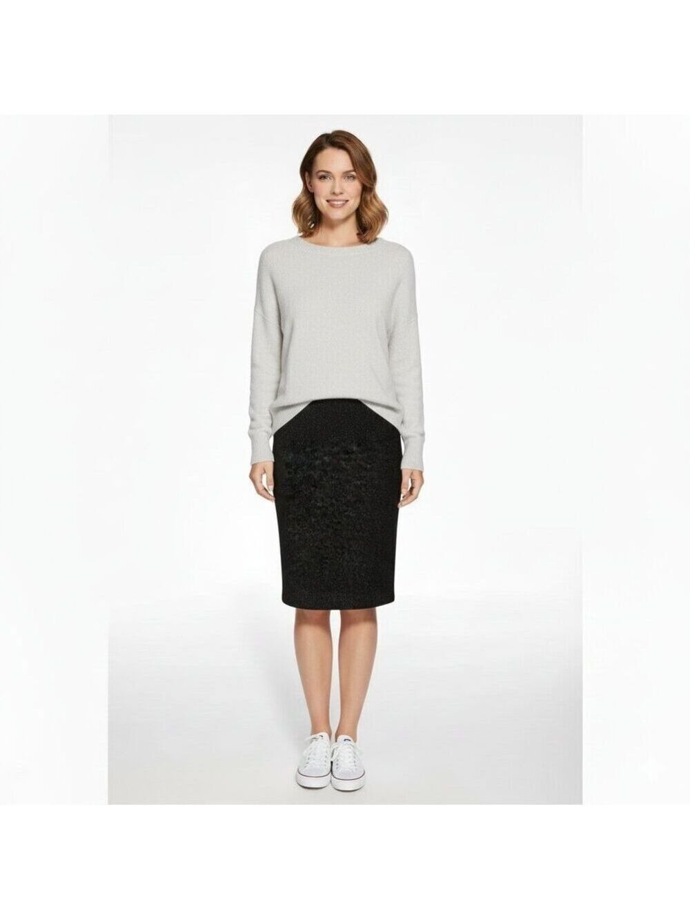 *Club Monaco Black Pencil Skirt – Size 0
